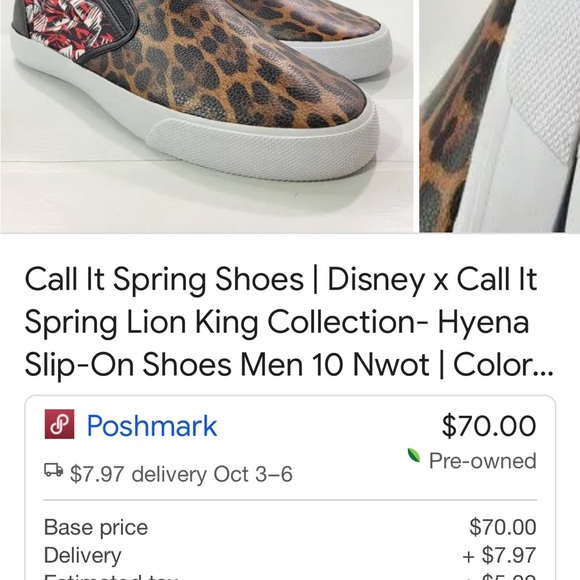 Slip-on sneakers, part of Lion King limited release - Picture 2 of 2